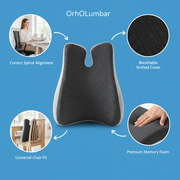 OrthoLumbar - Almohada lumbar ergonómica