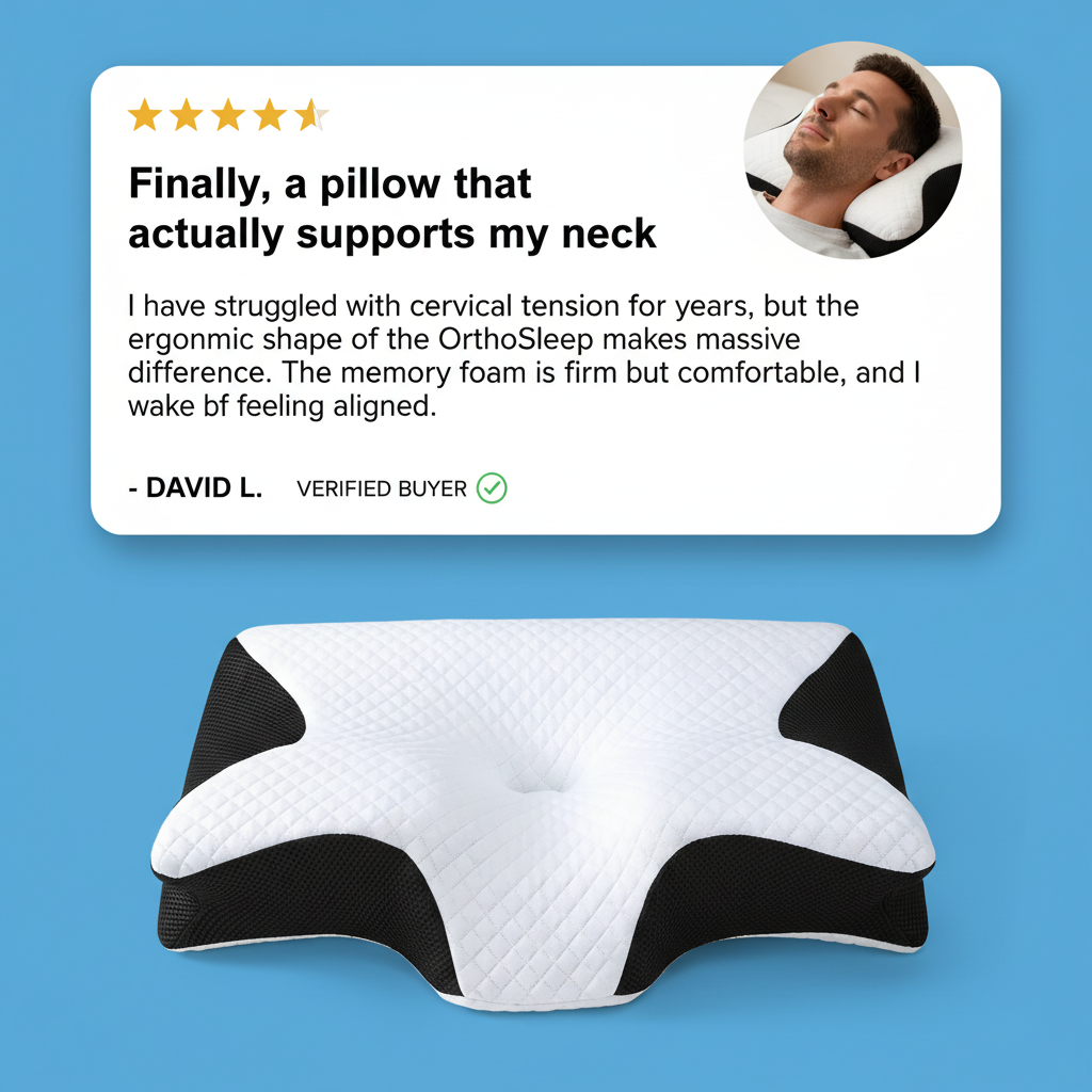 OrthoSleep™ - Alivio cervical